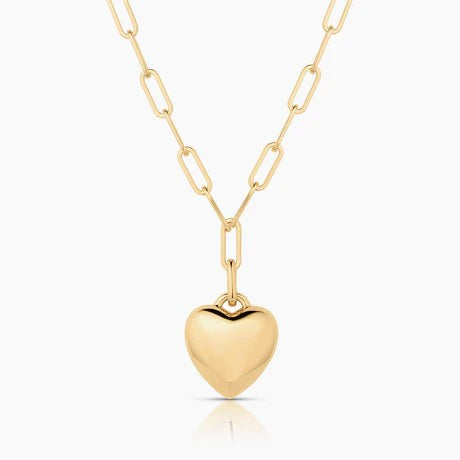Thatch Heart Necklace