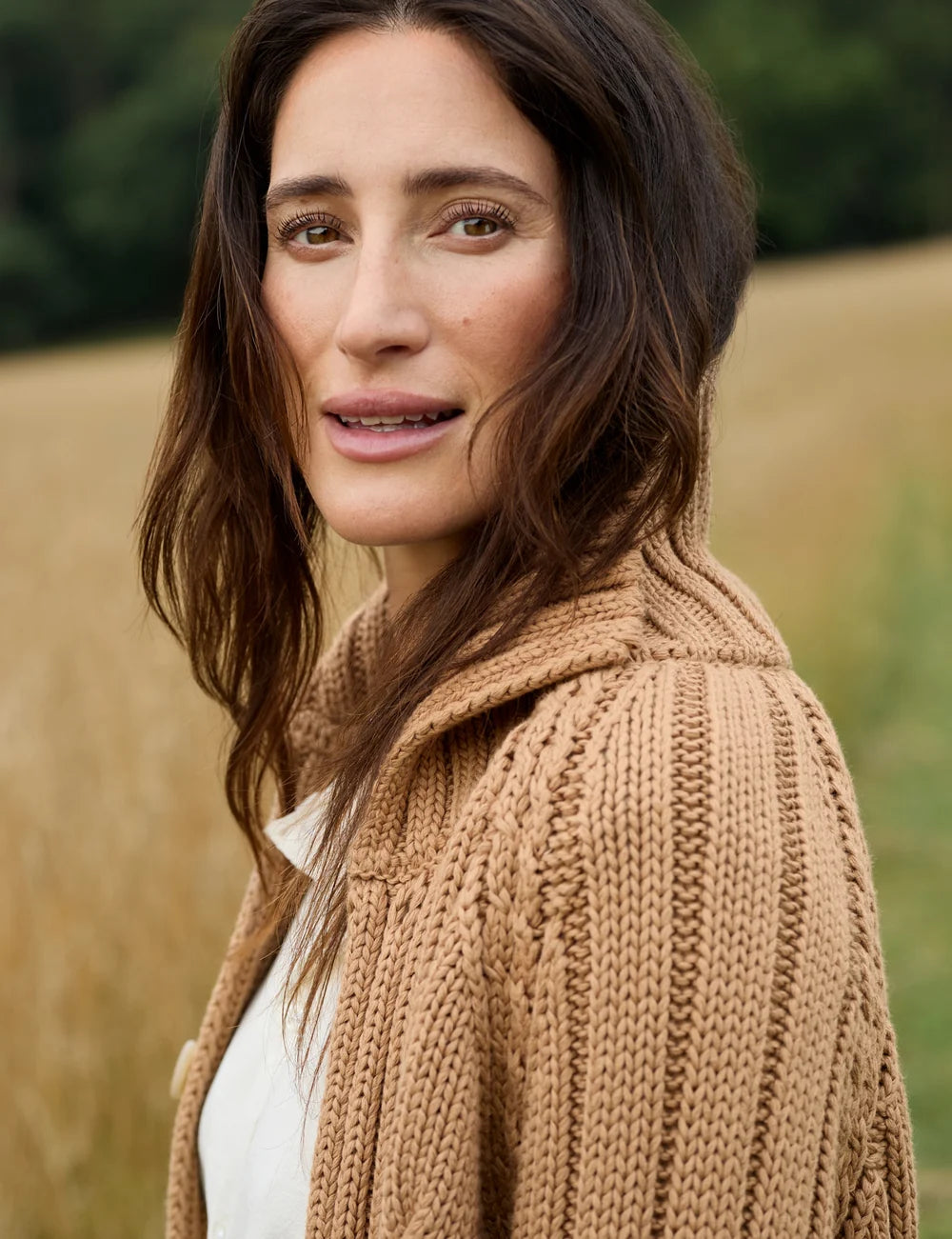 Mini Cotswolds Cable Cardigan