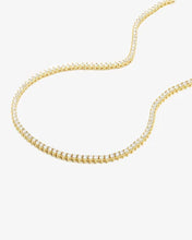 Load image into Gallery viewer, Not Your Basic Tennis Necklace 16"