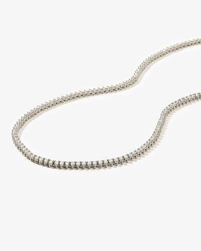 Not Your Basic Tennis Necklace 16"