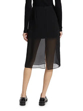 Load image into Gallery viewer, Sheer Pencil Skirt