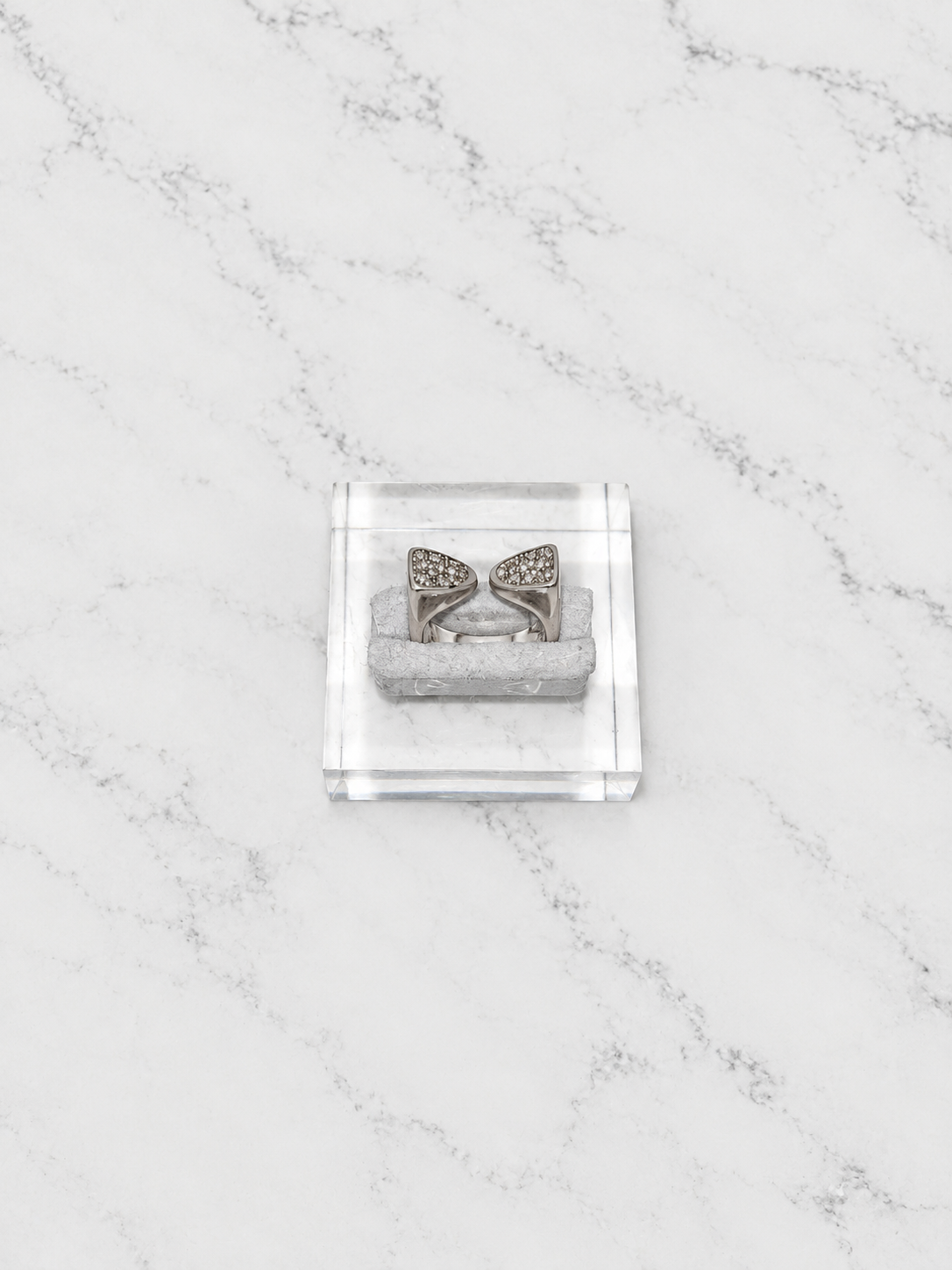 Square Diamond Ring