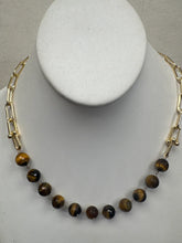 Load image into Gallery viewer, Charlene K Gold Stone Ball Chain