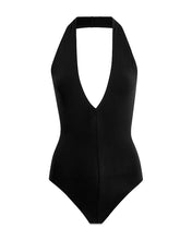 Load image into Gallery viewer, Ballet Deep Plunge Halter Bodysuit