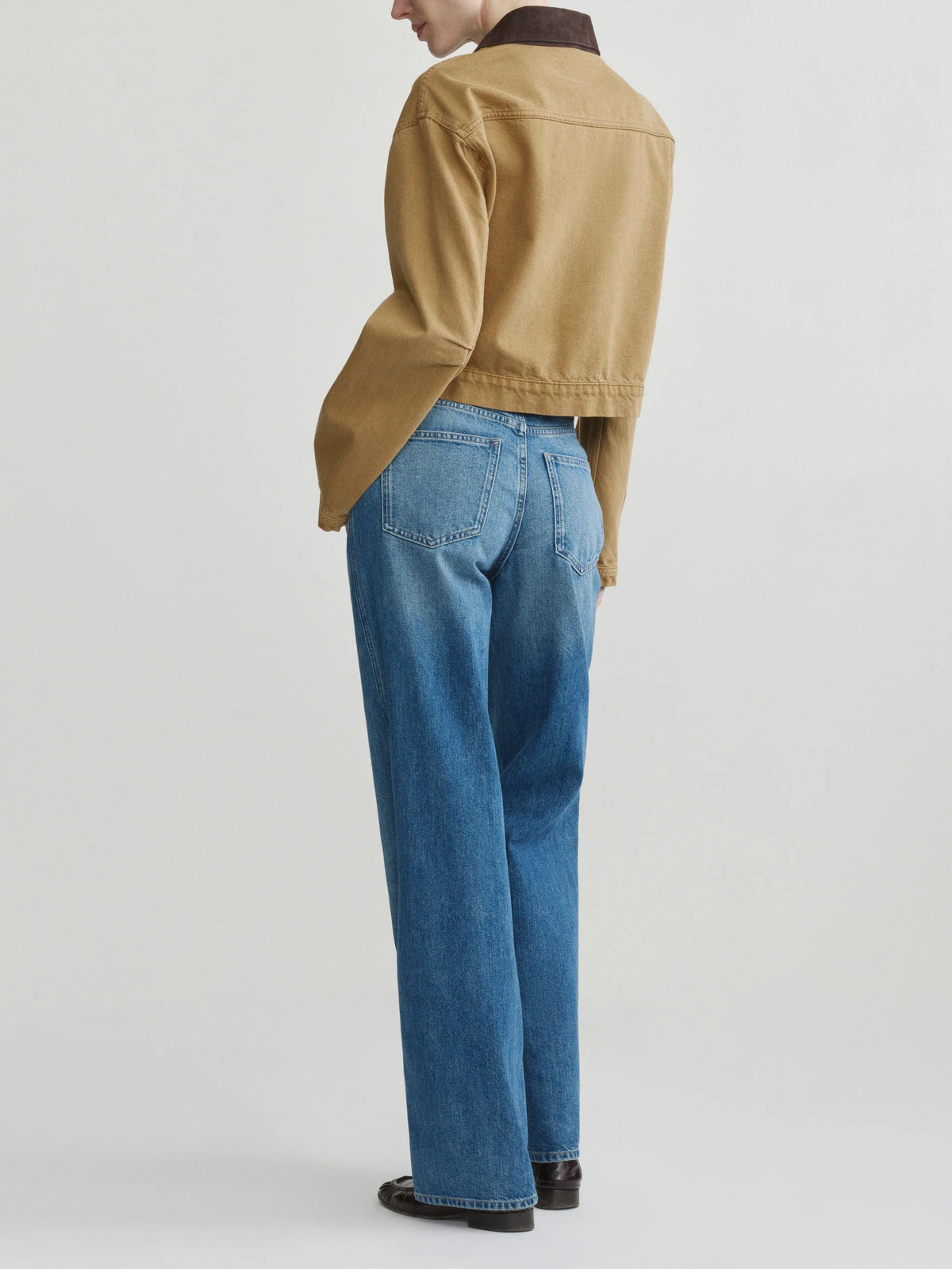 Kaylen Loose Straight High-Rise 32" Jeans