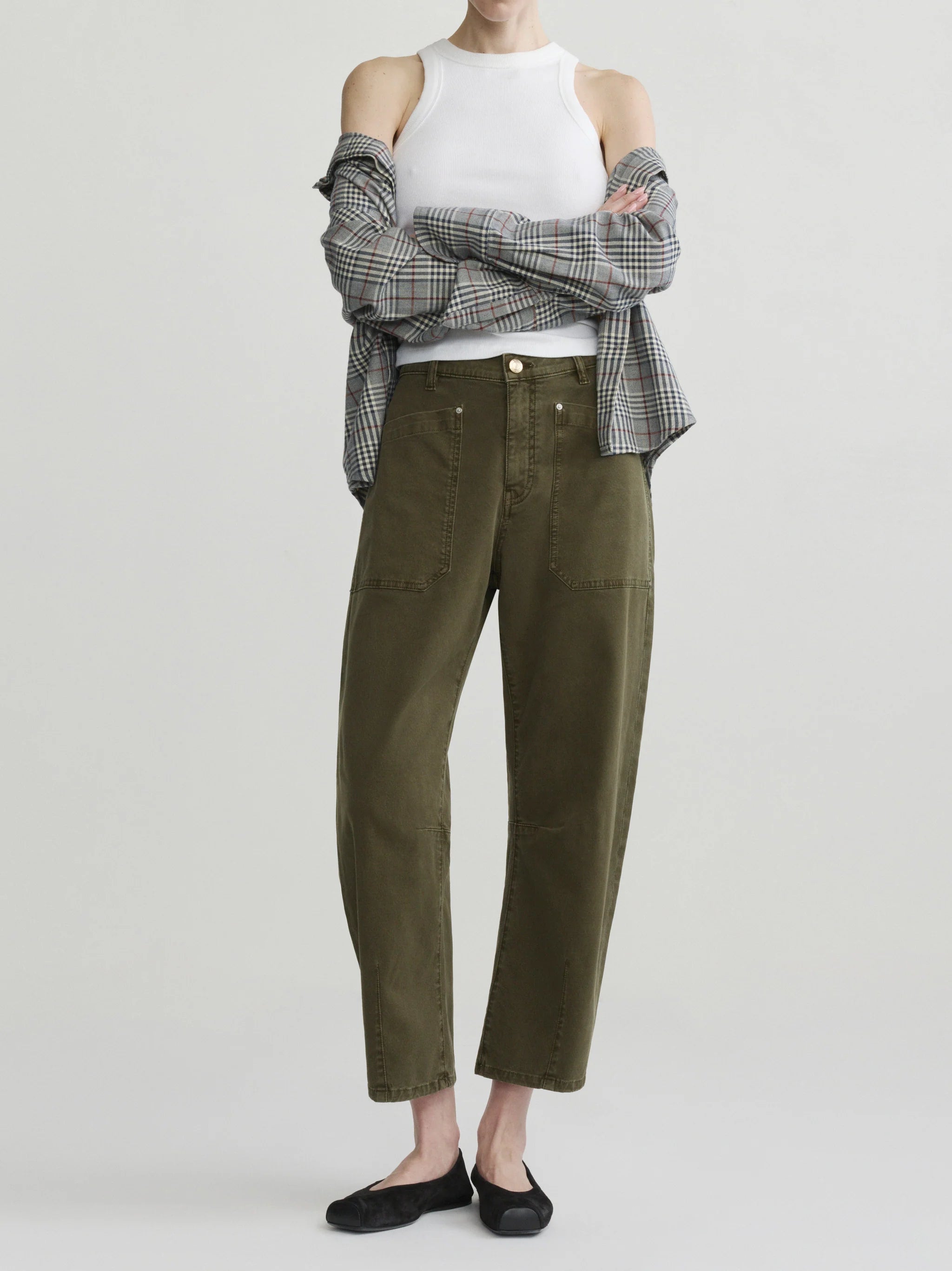 Bilie Easy Barrel High-Rise 28"Pants
