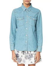 Load image into Gallery viewer, Thelma Denim Top