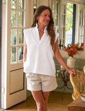 Load image into Gallery viewer, Olivia Popover Collar Tank