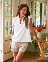 Load image into Gallery viewer, Olivia Popover Collar Tank