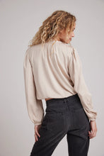 Load image into Gallery viewer, Elastic Shirred Long Sleeve Top
