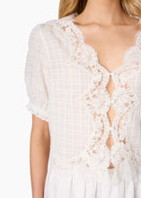Load image into Gallery viewer, Junie Cotton Plaid Top