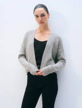 Load image into Gallery viewer, Cashmere Open-Front Cardigan