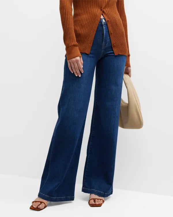 LE Bardot Wide Leg Pants