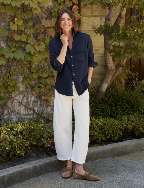 Eileen Sweatshirt Button Up