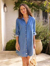 Load image into Gallery viewer, Mary Denim Shirtdress