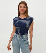 Load image into Gallery viewer, Joni Crew Neck Shoulder Top