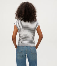 Load image into Gallery viewer, Joni Crew Neck Shoulder Top