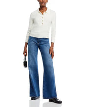 Load image into Gallery viewer, Sterling Jewel Button Collared Sweater