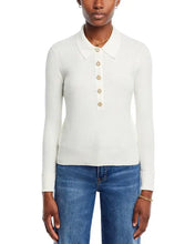 Load image into Gallery viewer, Sterling Jewel Button Collared Sweater