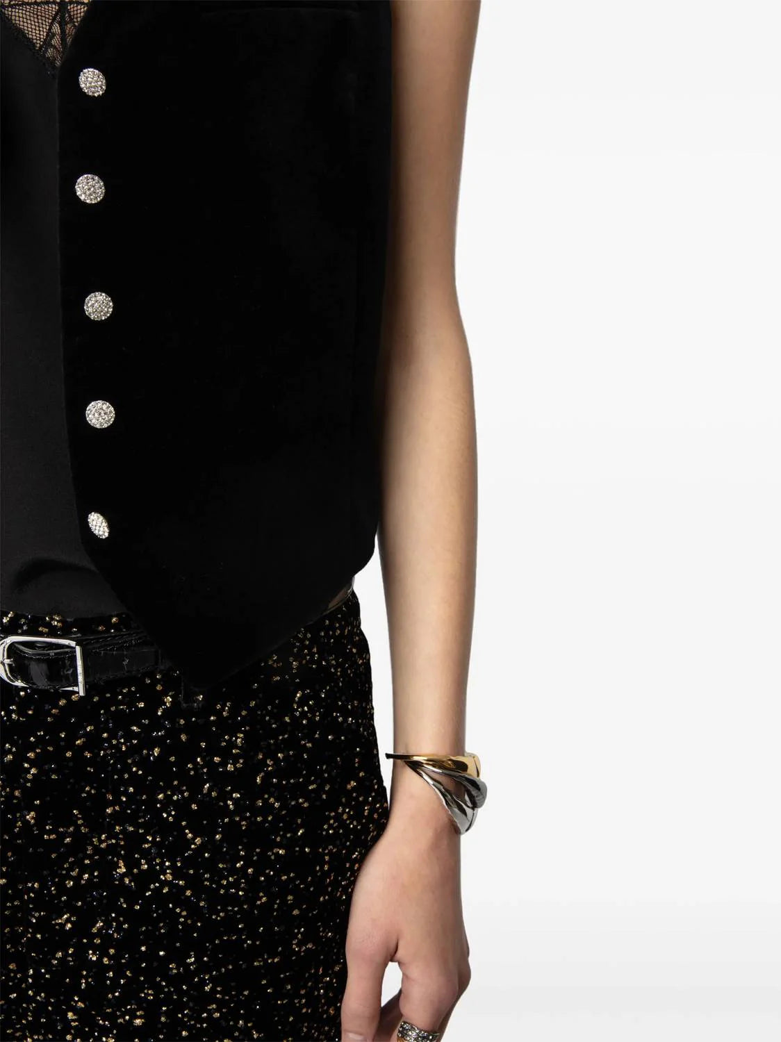 Emaux Velvet Vest