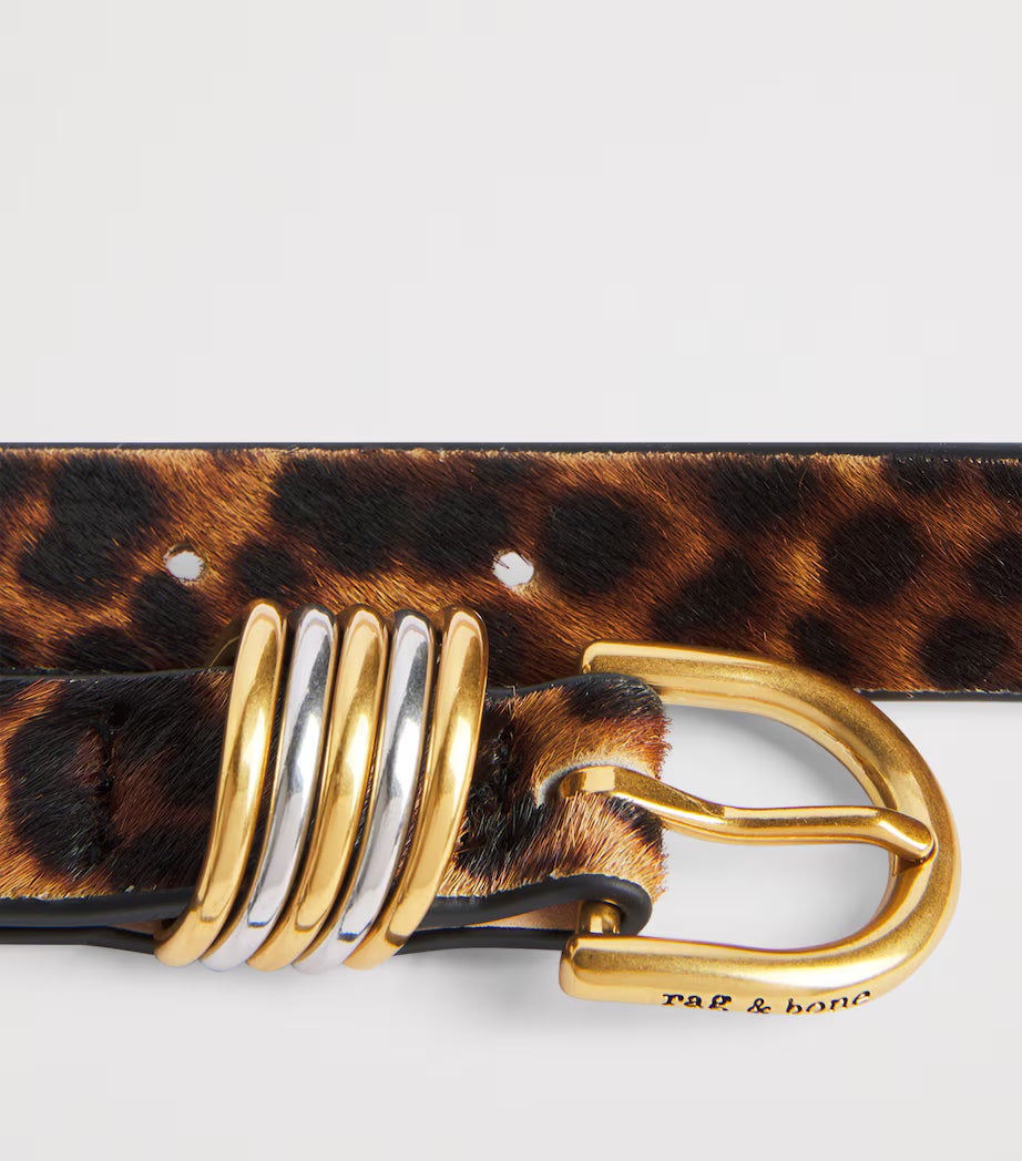 Sasha Calf Hair Belt