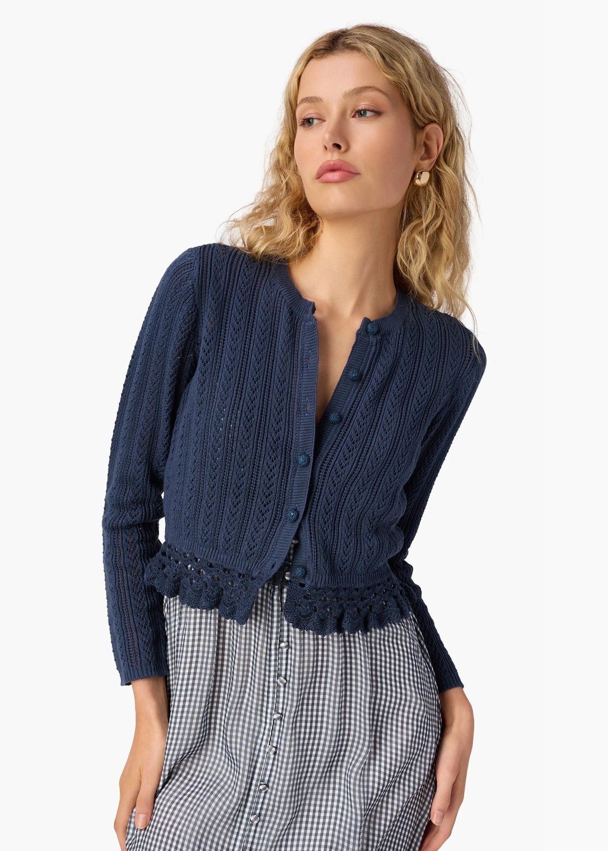 Lilibeth Pointelle Cardigan
