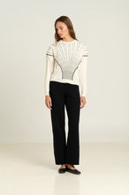 Load image into Gallery viewer, Radial Knit Sweater