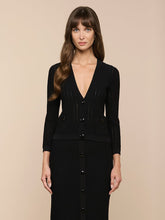 Load image into Gallery viewer, Irvin Pointelle Knit Cardigan