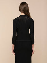 Load image into Gallery viewer, Irvin Pointelle Knit Cardigan