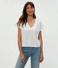 Load image into Gallery viewer, Harlan Cropped V-Neck Tee