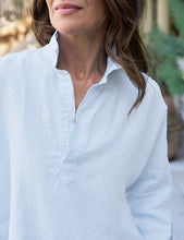 Load image into Gallery viewer, Gabi Linen Popover Shirt