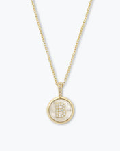Load image into Gallery viewer, Baby Love Letters Medallion Necklace