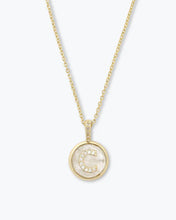 Load image into Gallery viewer, Baby Love Letters Medallion Necklace