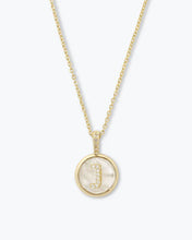 Load image into Gallery viewer, Baby Love Letters Medallion Necklace