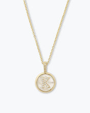 Load image into Gallery viewer, Baby Love Letters Medallion Necklace