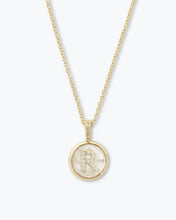 Load image into Gallery viewer, Baby Love Letters Medallion Necklace