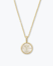 Load image into Gallery viewer, Baby Love Letters Medallion Necklace