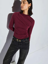 Load image into Gallery viewer, Charlotte Asymmetrical Long Sleeve