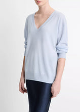 Load image into Gallery viewer, Silk Blend Deep V-Neck Sweater