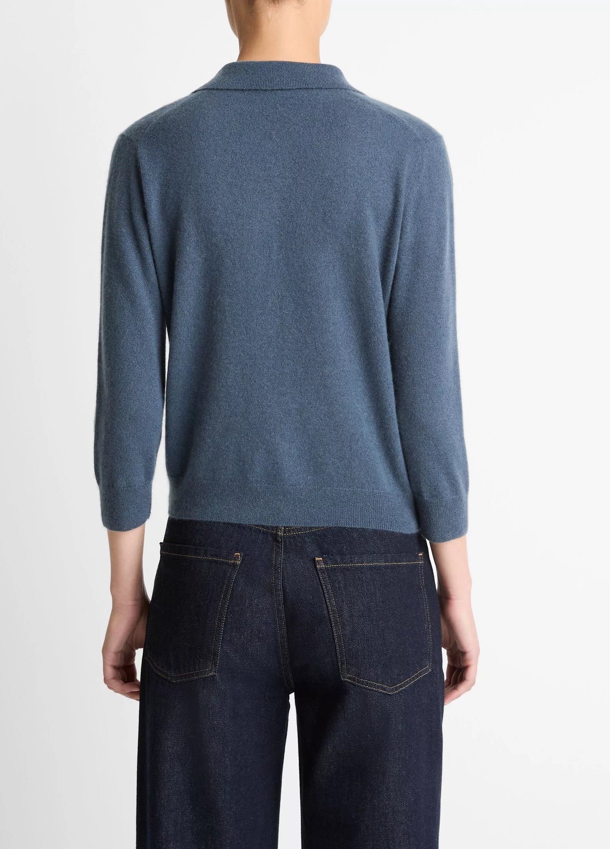 Cashmere Mulberry Silk Polo