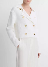 Load image into Gallery viewer, Double Breasted Sweater Jacket