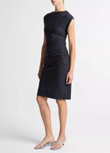 Load image into Gallery viewer, Cotton Twist-Drape Dress