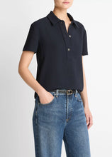 Load image into Gallery viewer, Crepe Polo Shirt