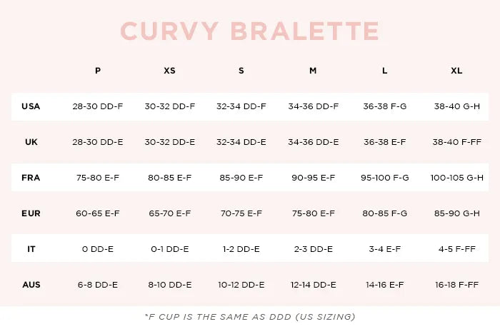 Never Say Never Curvy Sweetie Bralette