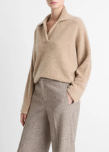 Load image into Gallery viewer, Donegal Dolman Polo Sweater