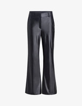 Load image into Gallery viewer, Matte Metallic Wide Leg Trouser