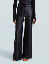 Load image into Gallery viewer, Matte Metallic Wide Leg Trouser