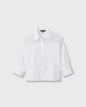 Load image into Gallery viewer, Elly Poplin-Organza Shirt