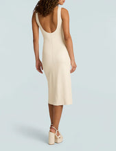 Load image into Gallery viewer, Faux Leather Midi Tank Dress