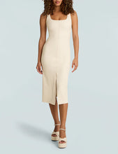 Load image into Gallery viewer, Faux Leather Midi Tank Dress